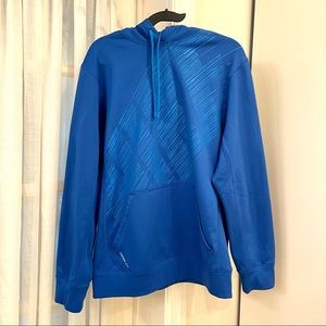⚽️ Nike Blue Therma-Fit Hoodie Sz S EUC